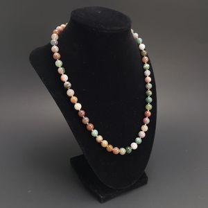 GORGEOUS Mixed Agate and Jasper Necklace